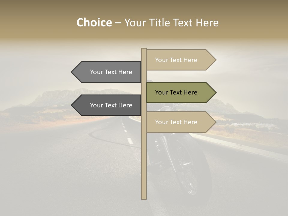 Fashion Landscaped  PowerPoint Template