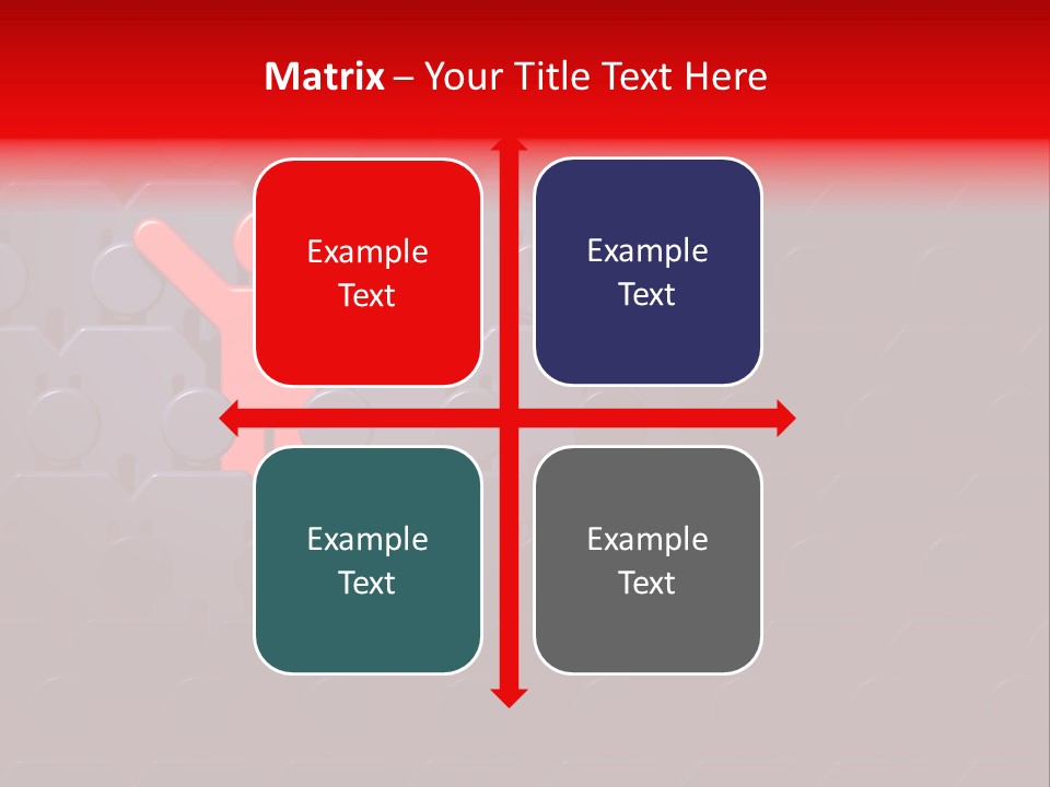 Standing Win Personality PowerPoint Template