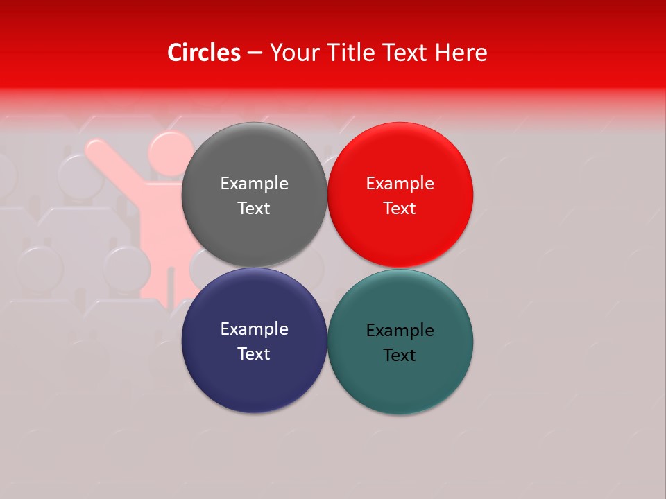 Standing Win Personality PowerPoint Template