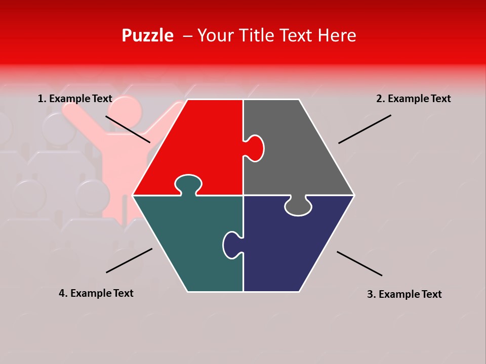 Standing Win Personality PowerPoint Template