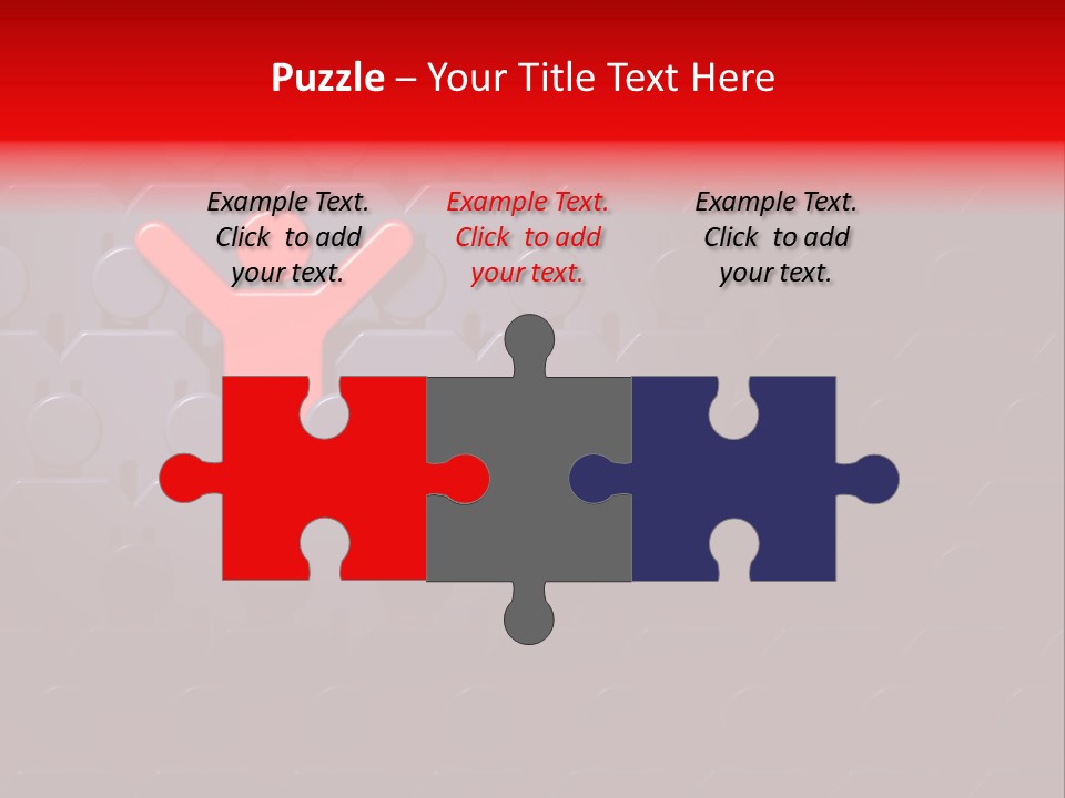 Standing Win Personality PowerPoint Template