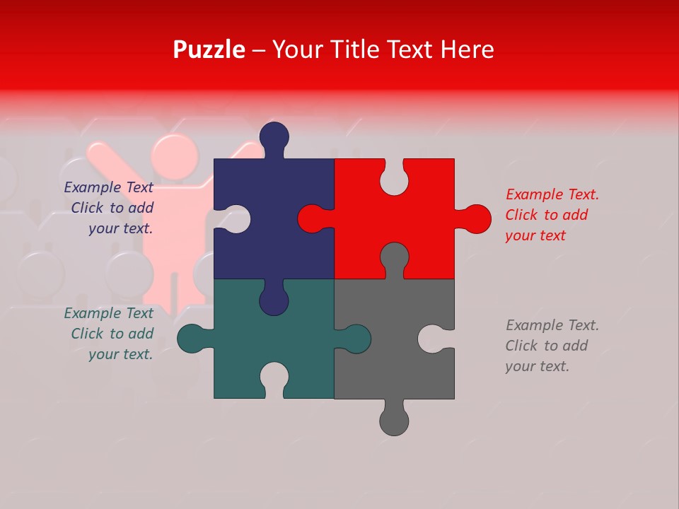 Standing Win Personality PowerPoint Template