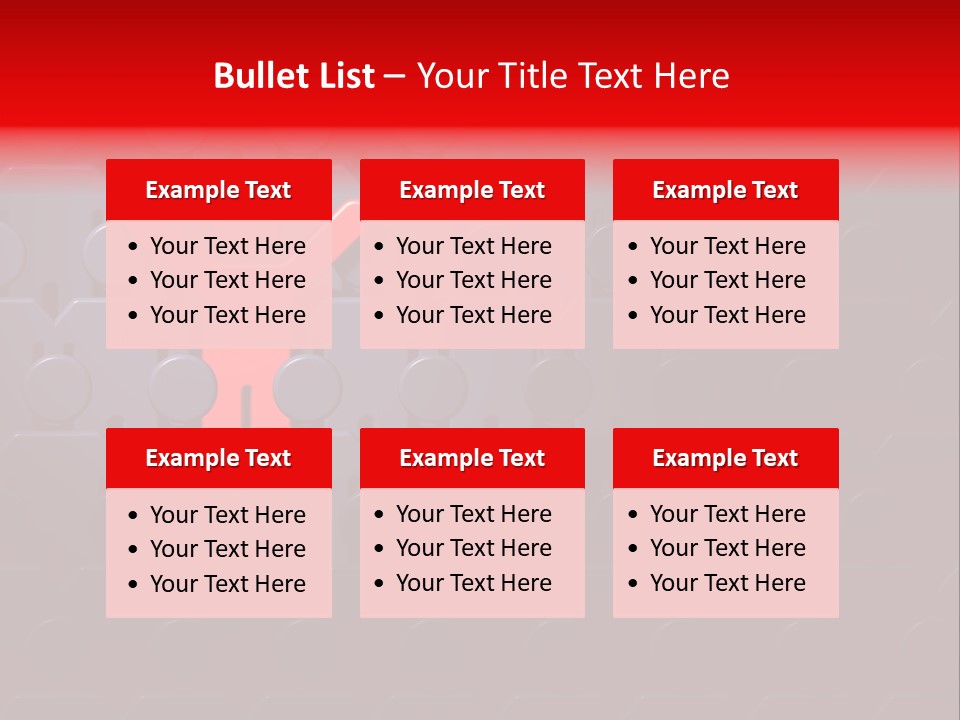 Standing Win Personality PowerPoint Template