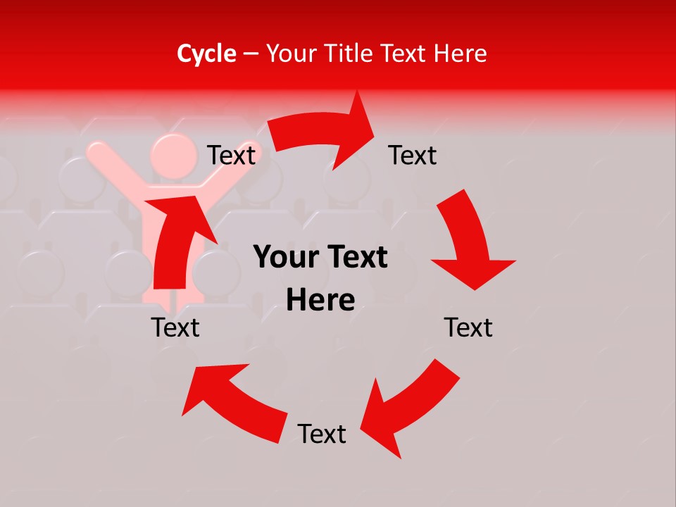 Standing Win Personality PowerPoint Template