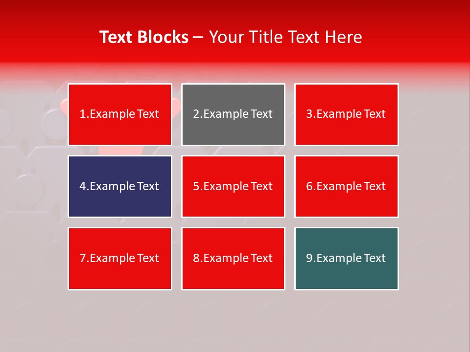 Standing Win Personality PowerPoint Template