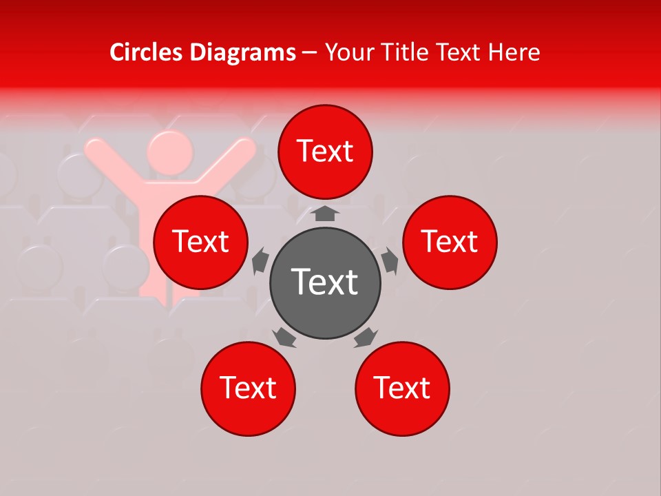 Standing Win Personality PowerPoint Template