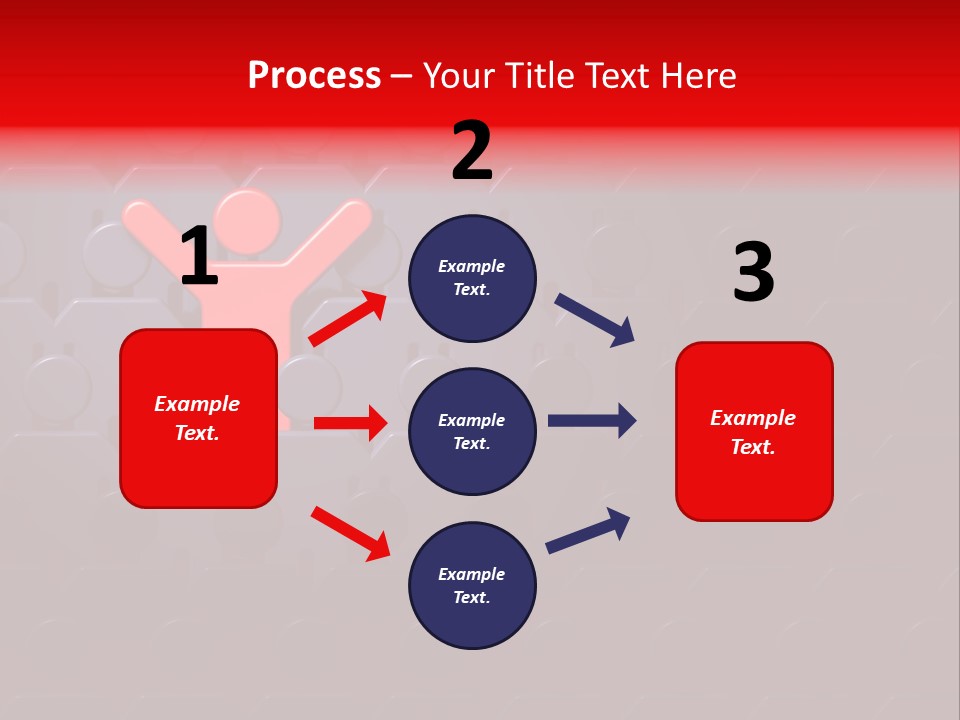 Standing Win Personality PowerPoint Template