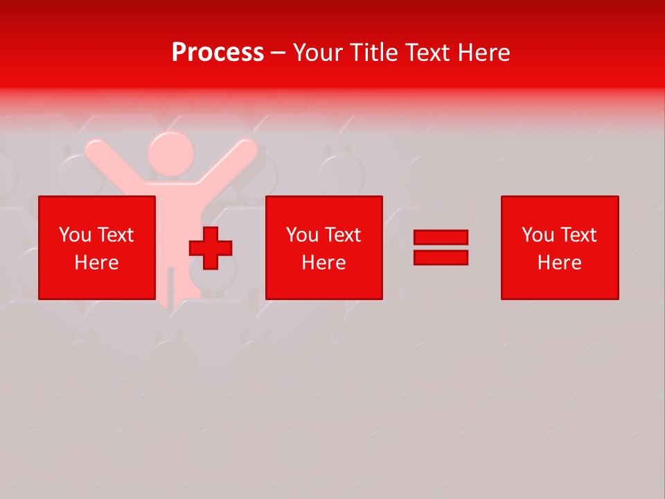 Standing Win Personality PowerPoint Template