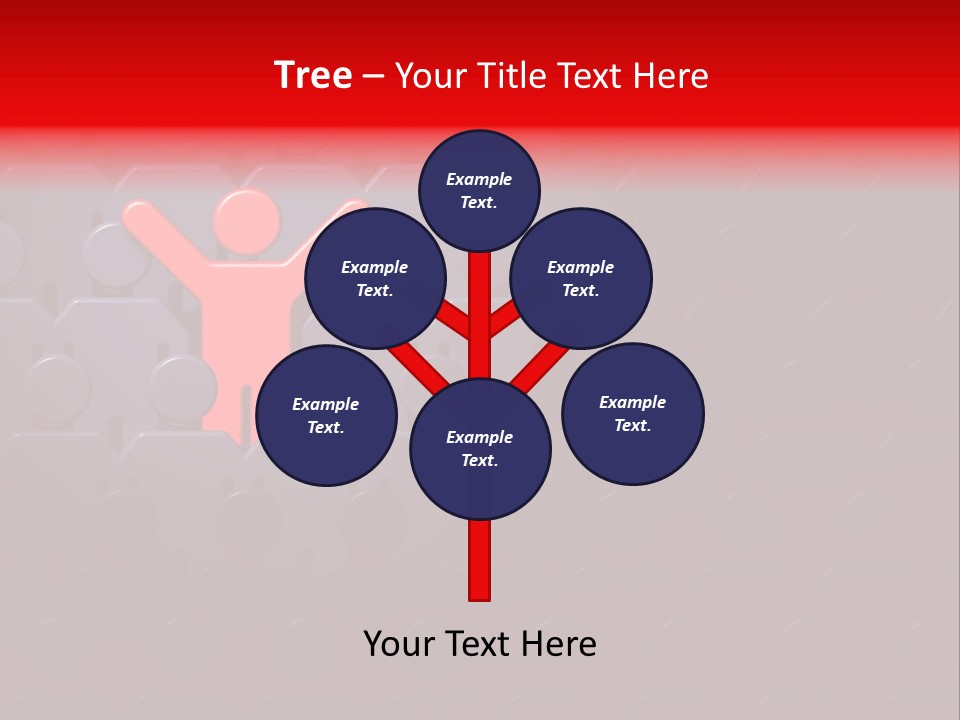 Standing Win Personality PowerPoint Template