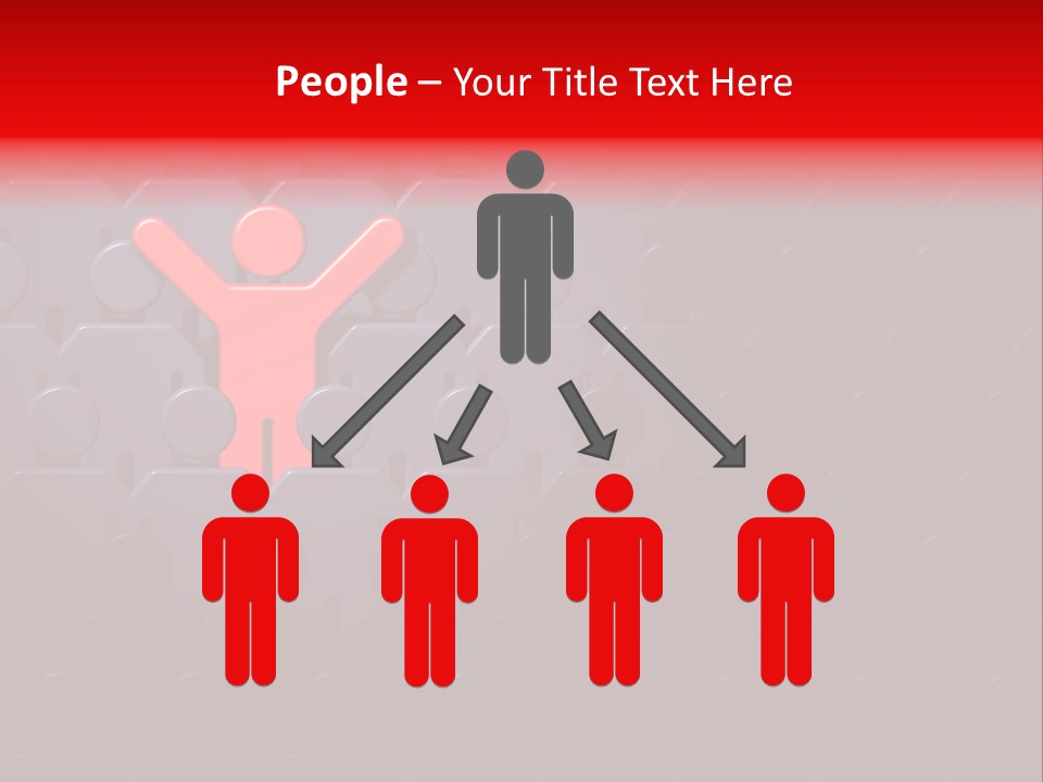 Standing Win Personality PowerPoint Template