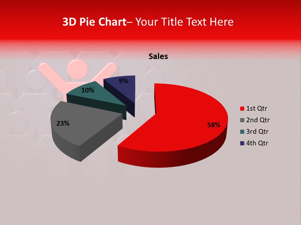 Standing Win Personality PowerPoint Template