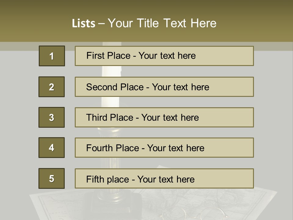 Wax Age Symbols PowerPoint Template