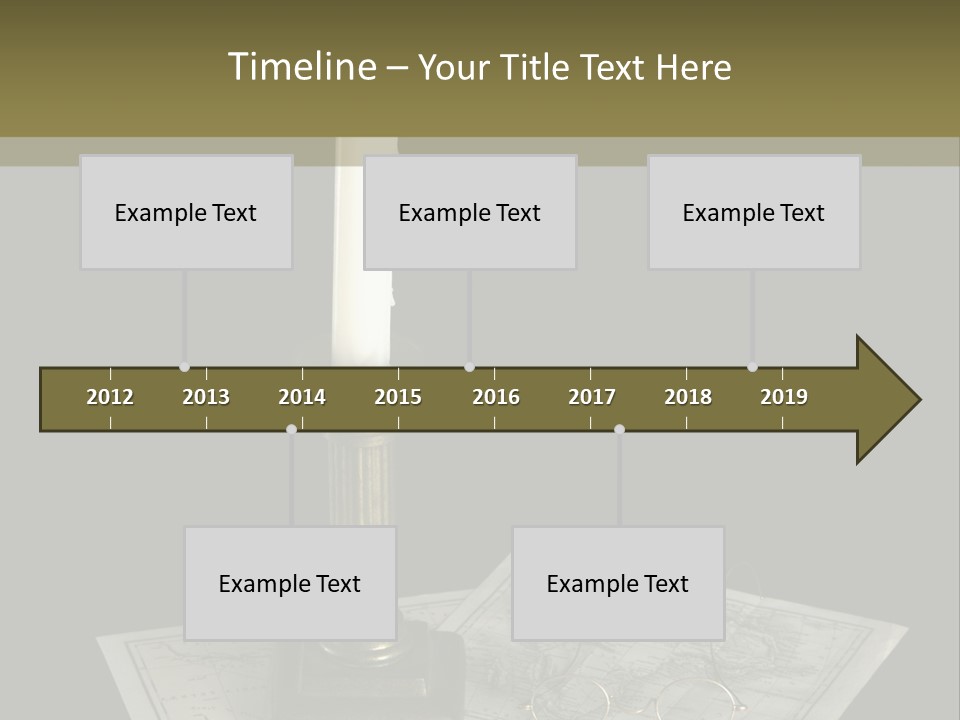 Wax Age Symbols PowerPoint Template