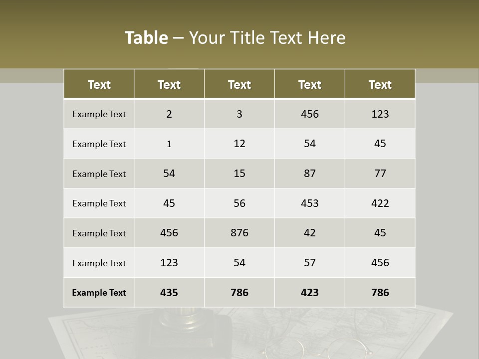 Wax Age Symbols PowerPoint Template