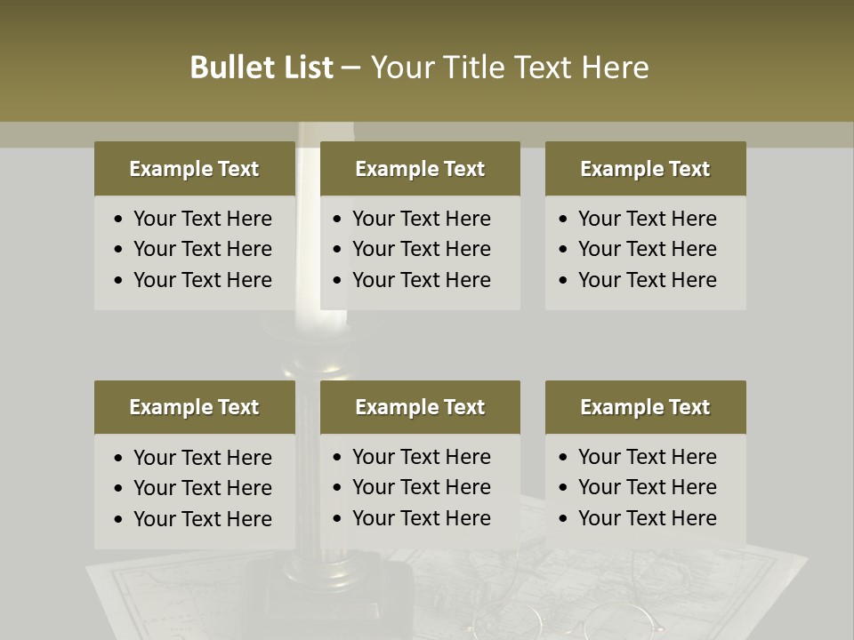 Wax Age Symbols PowerPoint Template