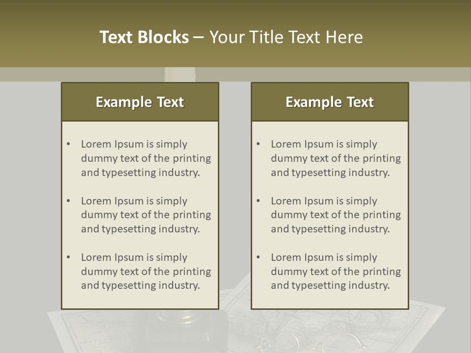 Wax Age Symbols PowerPoint Template