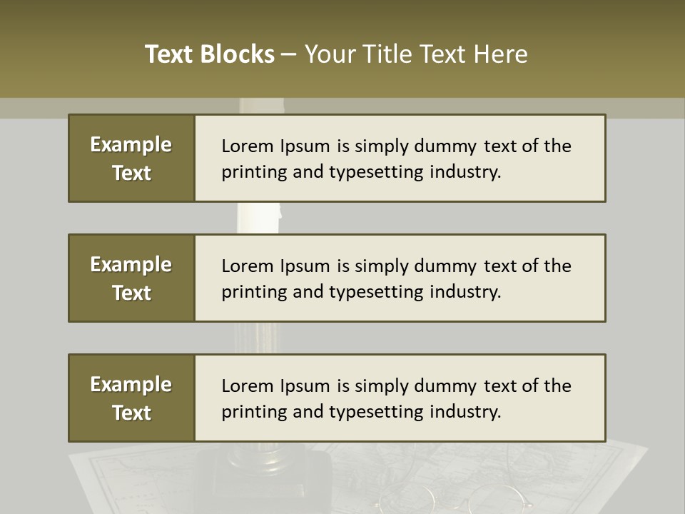 Wax Age Symbols PowerPoint Template