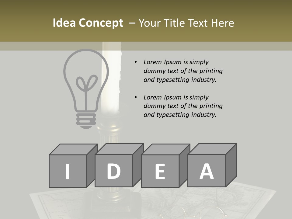 Wax Age Symbols PowerPoint Template