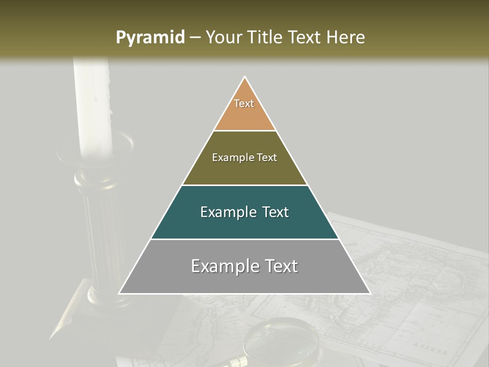 Handle Magnifier Table PowerPoint Template