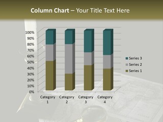 Handle Magnifier Table PowerPoint Template