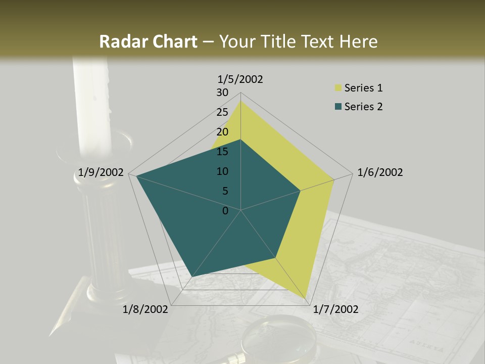 Handle Magnifier Table PowerPoint Template
