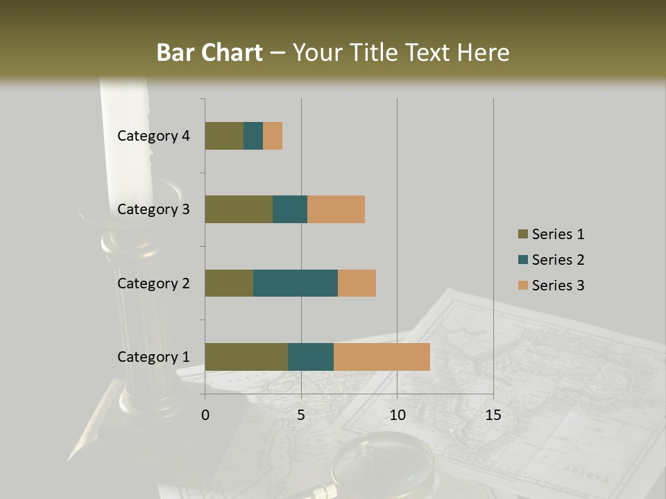 Handle Magnifier Table PowerPoint Template