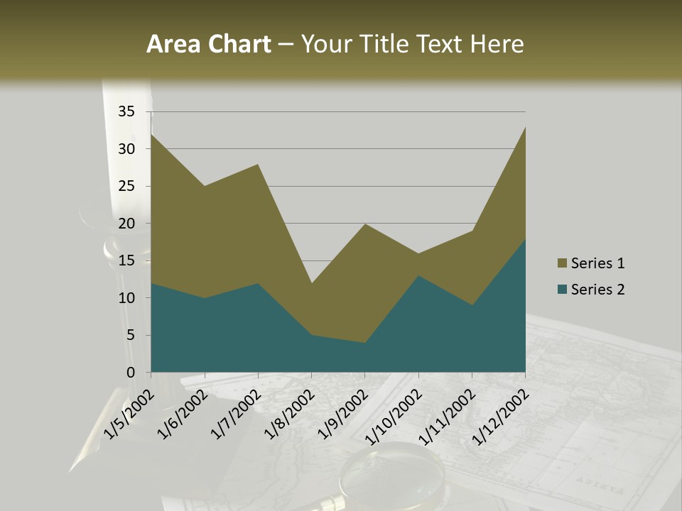 Handle Magnifier Table PowerPoint Template