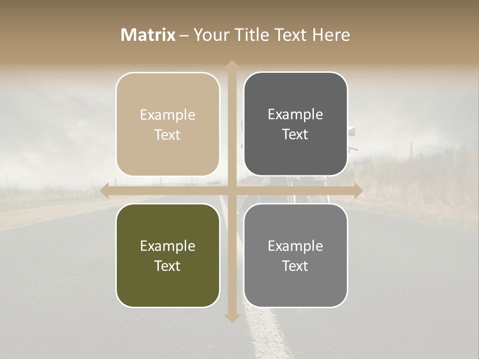 Boy Rider Speed PowerPoint Template