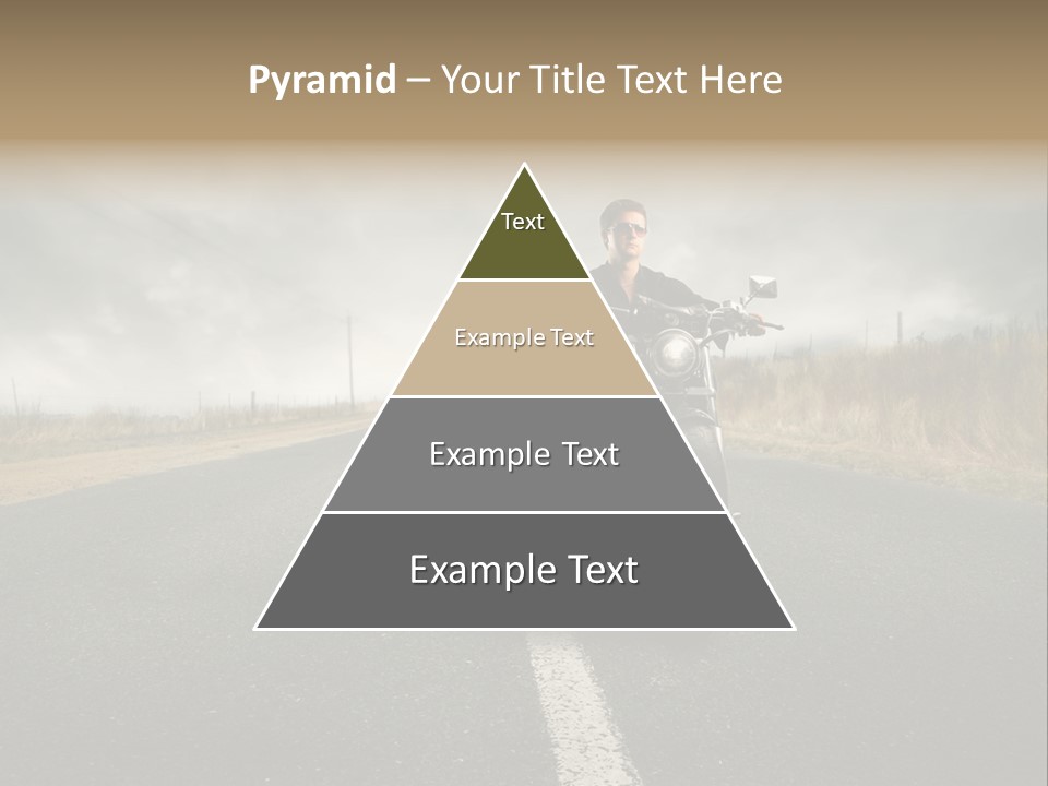 Boy Rider Speed PowerPoint Template