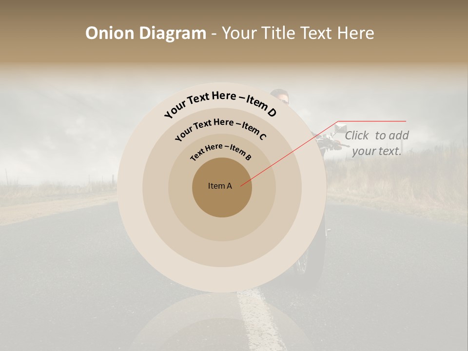 Boy Rider Speed PowerPoint Template