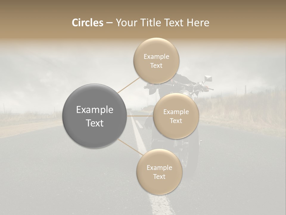 Boy Rider Speed PowerPoint Template