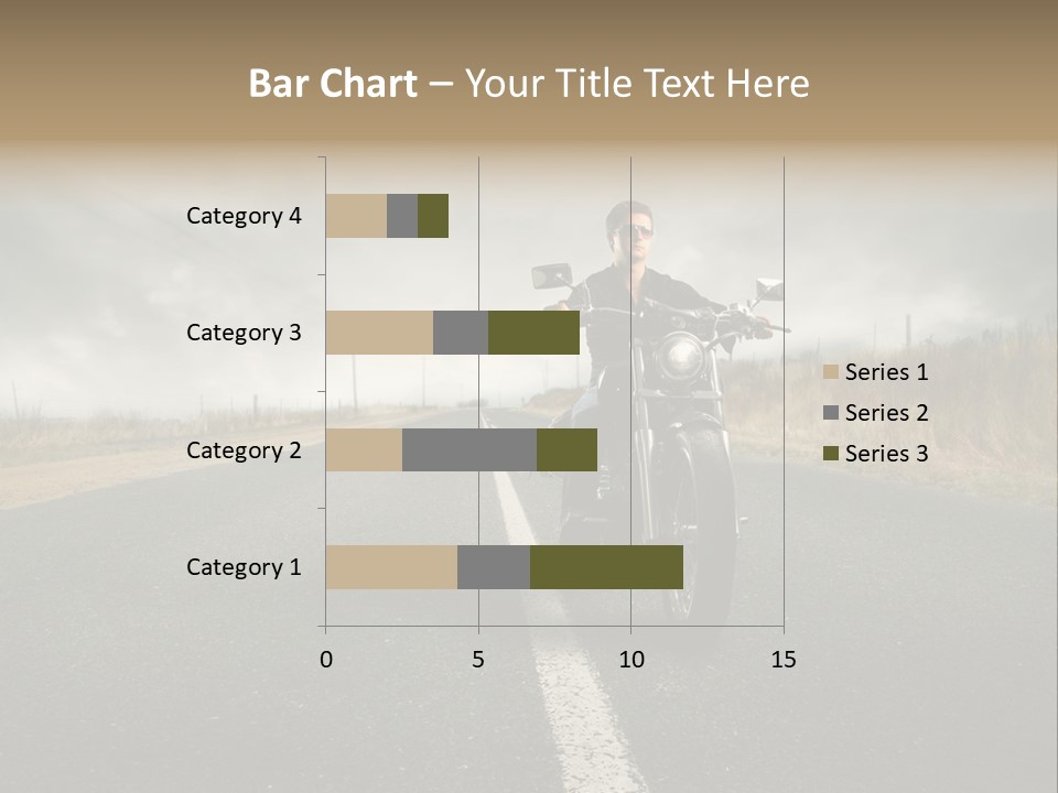 Boy Rider Speed PowerPoint Template
