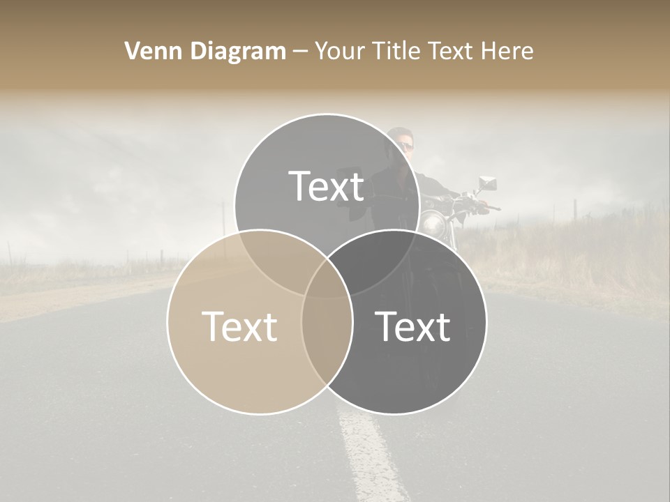 Boy Rider Speed PowerPoint Template