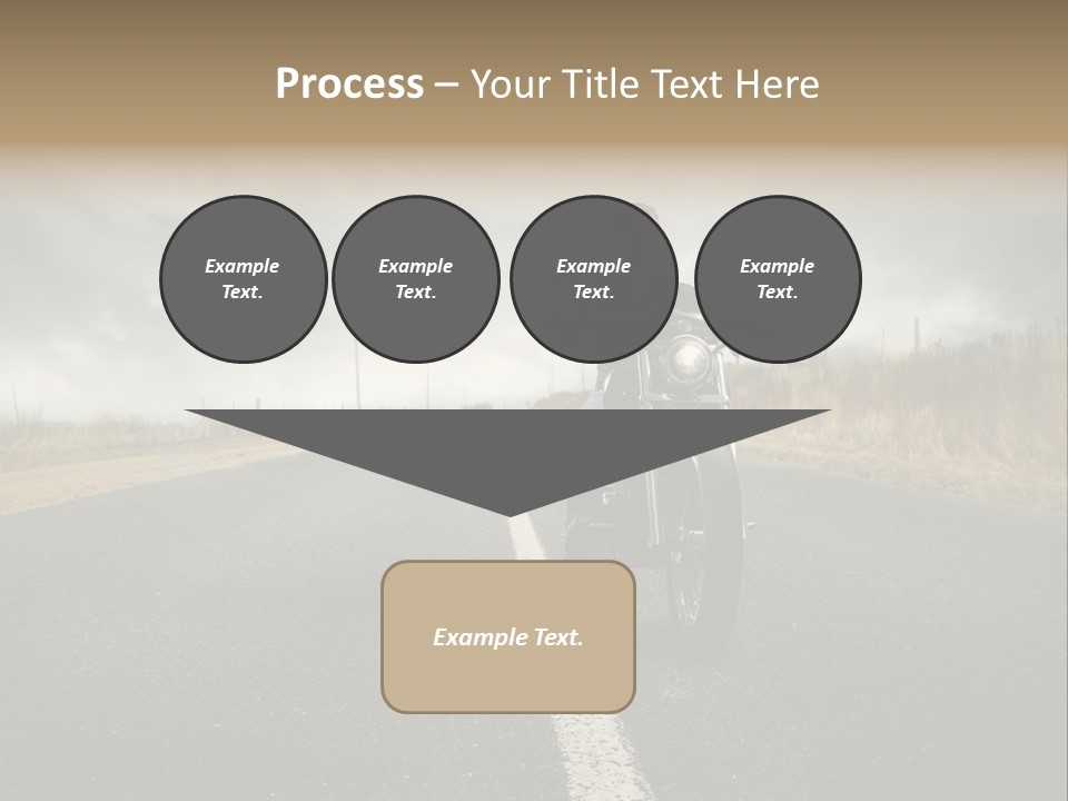 Boy Rider Speed PowerPoint Template