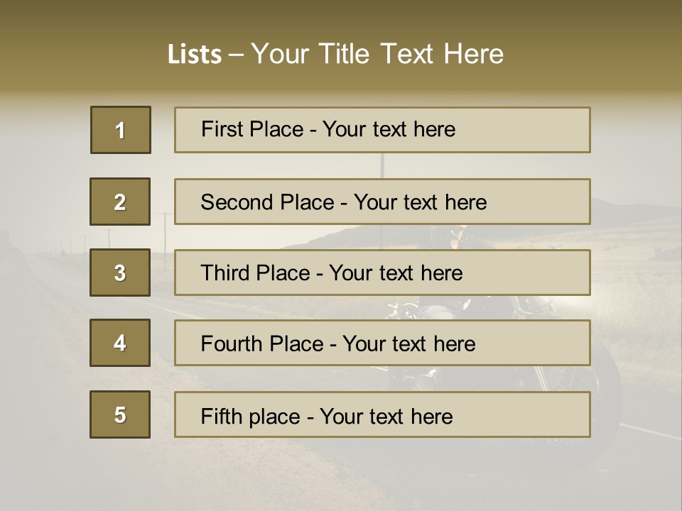 Adult Sky Sunglasses PowerPoint Template