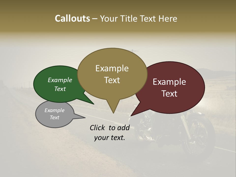 Adult Sky Sunglasses PowerPoint Template