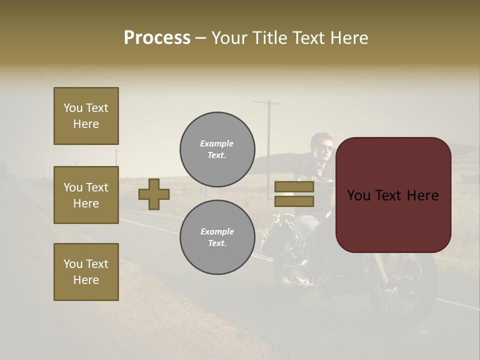 Adult Sky Sunglasses PowerPoint Template