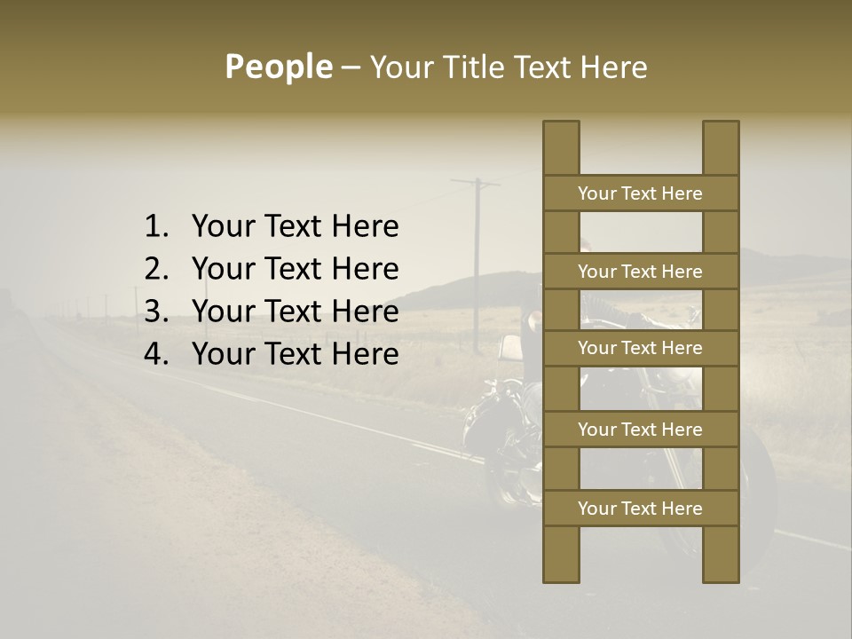 Adult Sky Sunglasses PowerPoint Template