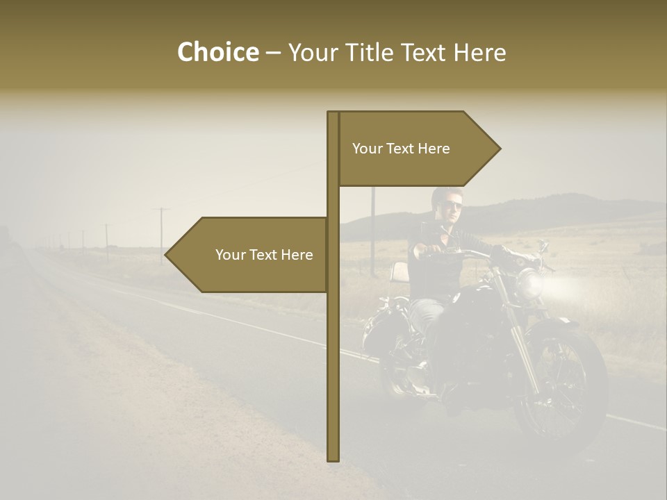 Adult Sky Sunglasses PowerPoint Template