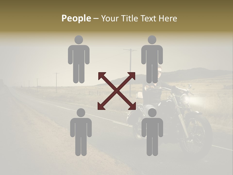 Adult Sky Sunglasses PowerPoint Template