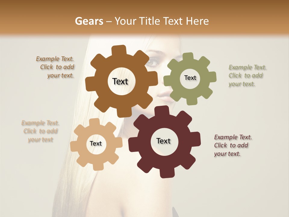 Colour Comb Elegance PowerPoint Template
