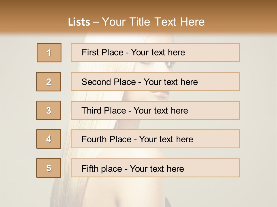 Colour Comb Elegance PowerPoint Template