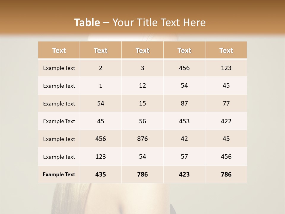 Colour Comb Elegance PowerPoint Template