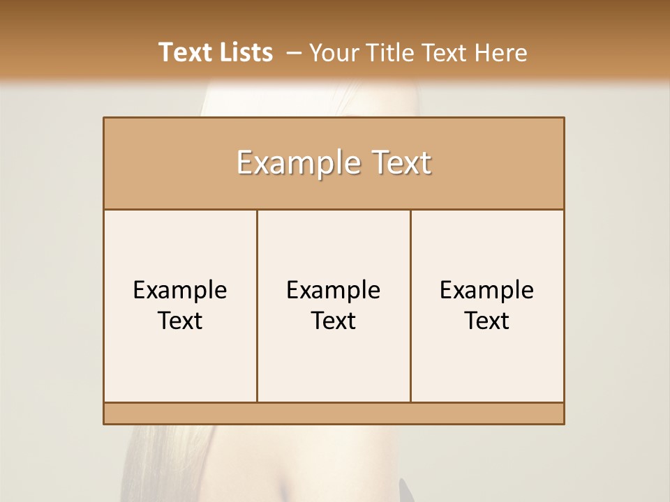 Colour Comb Elegance PowerPoint Template