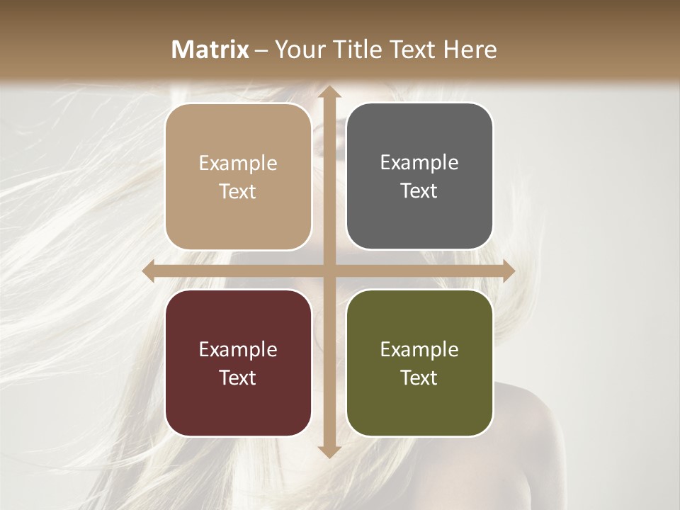 Beautiful Shampoo Human PowerPoint Template