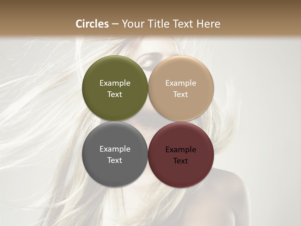 Beautiful Shampoo Human PowerPoint Template