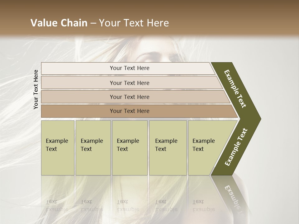 Beautiful Shampoo Human PowerPoint Template
