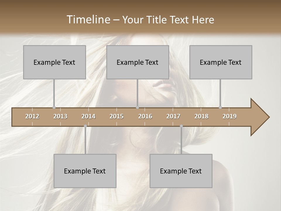 Beautiful Shampoo Human PowerPoint Template