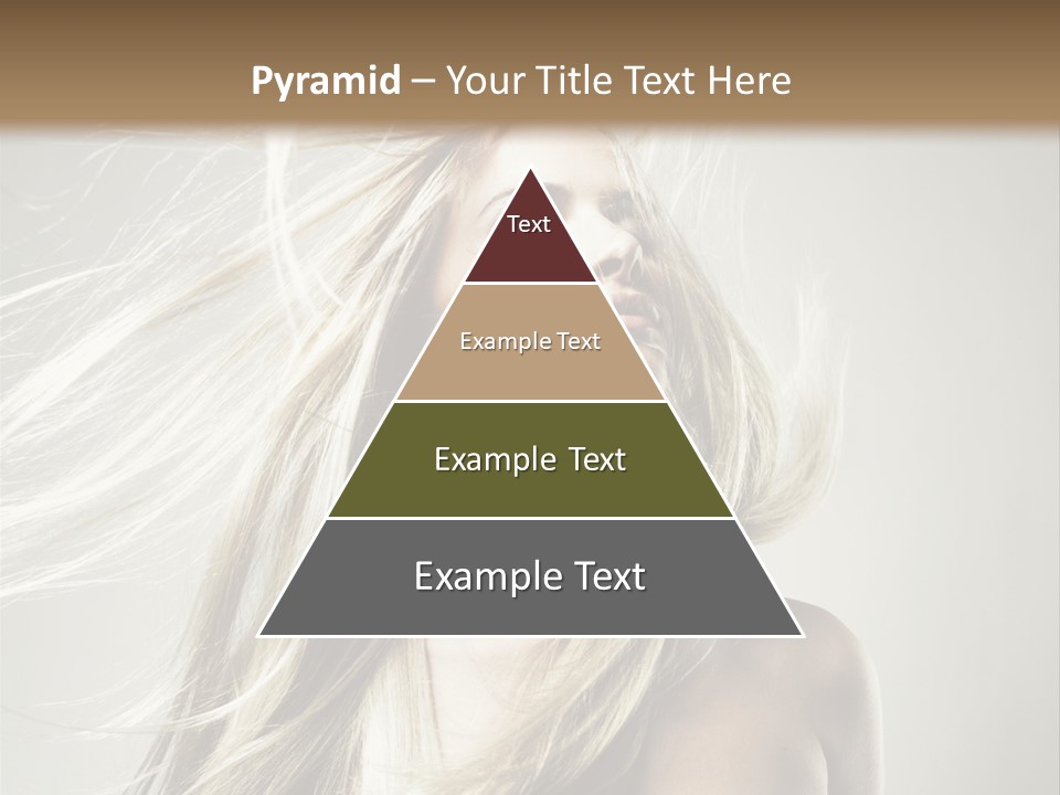 Beautiful Shampoo Human PowerPoint Template