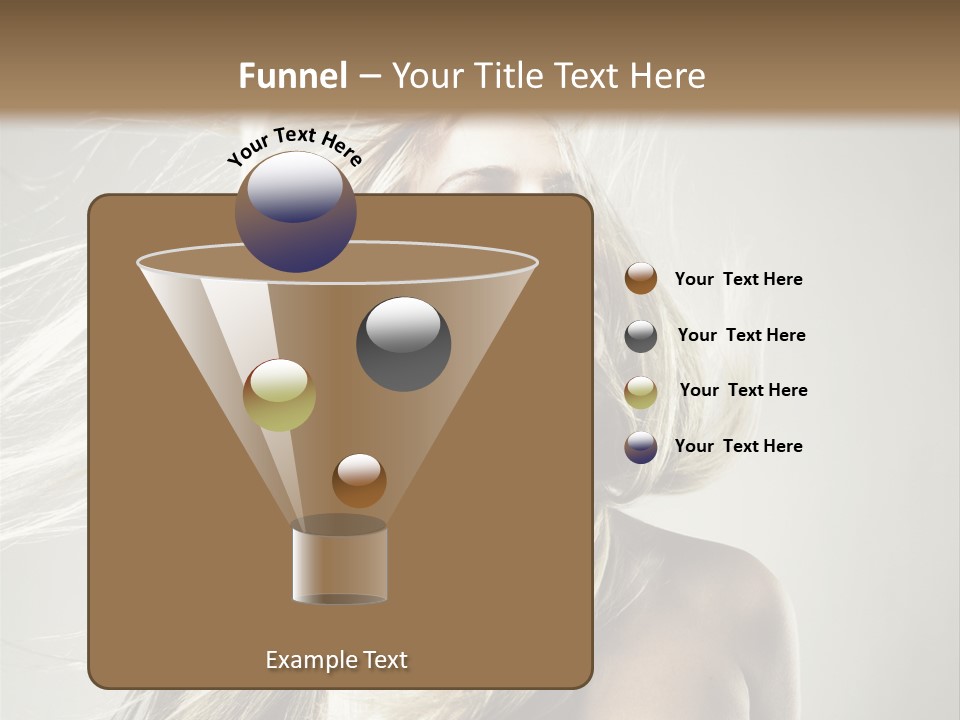 Beautiful Shampoo Human PowerPoint Template